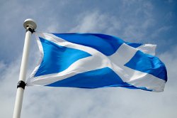 National flag of Scotland, the Saltire
