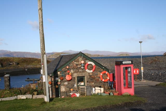 Easdale Island ferry terminal 650c