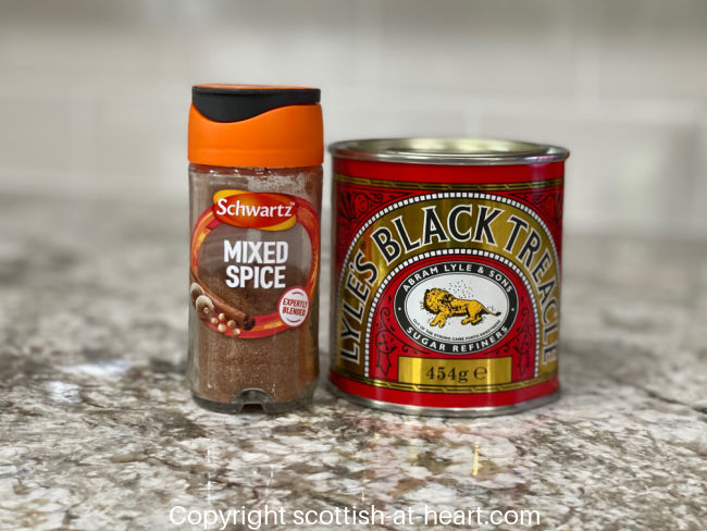 Important ingredients in traditional Scottish Coburg Cake recipe Important ingredients in traditional Scottish Coburg Cake recipe