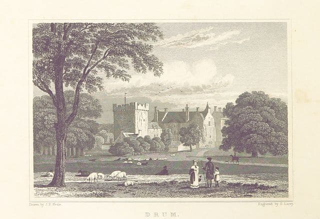 Drum Castle. 1829. Public Domain Image