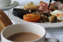 Full Scottish breakfast.