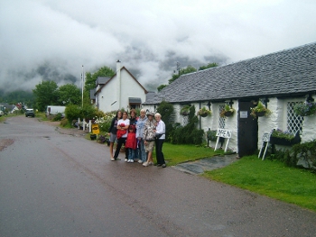 Our family at Glencoe, Scottish Highlands Our family at Glencoe, Scottish Highlands