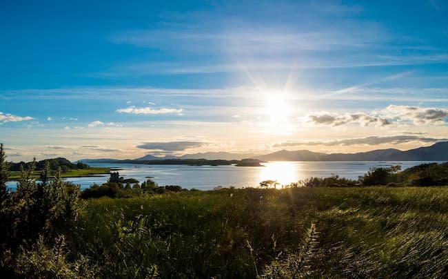 Loch Linnhe with Castle Stalker