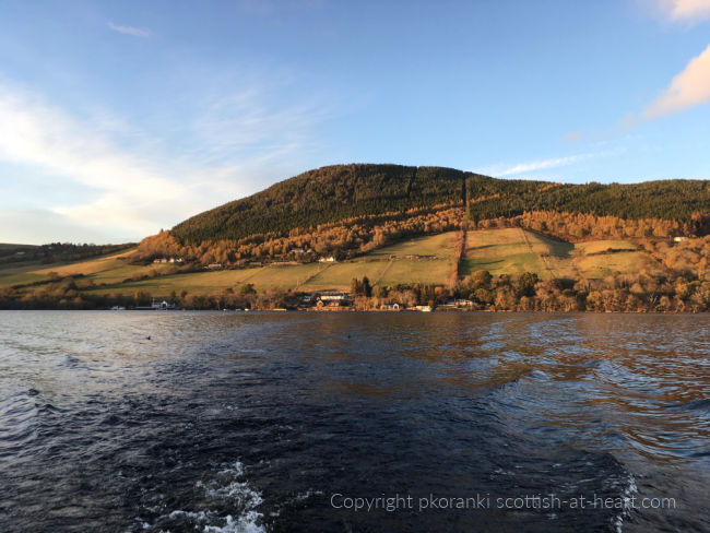 Banks of Loch Ness. Copyrighted photo.